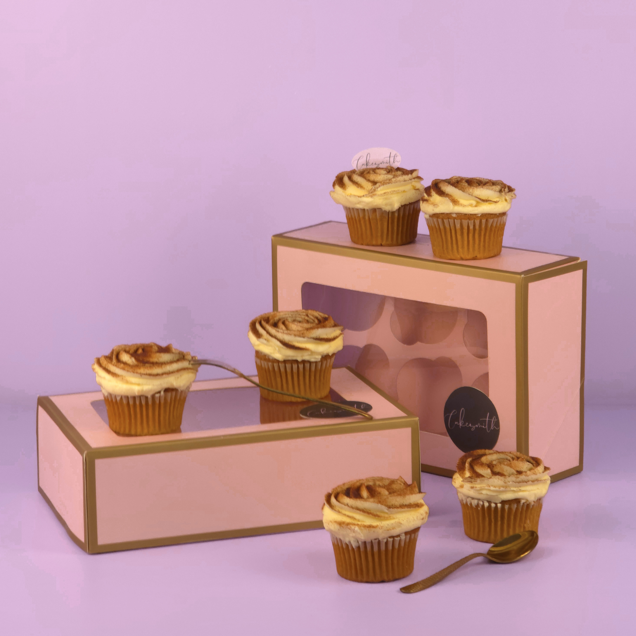 Cinnamon Crème Cupcake