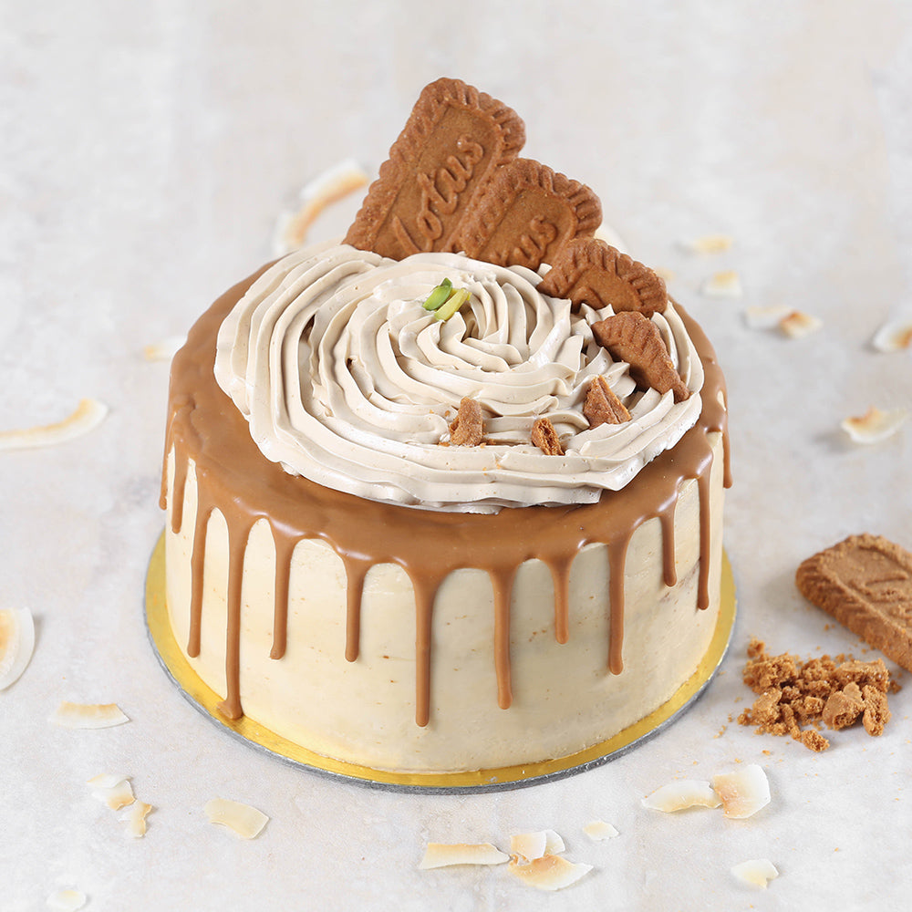 Lotus Biscoff Cake