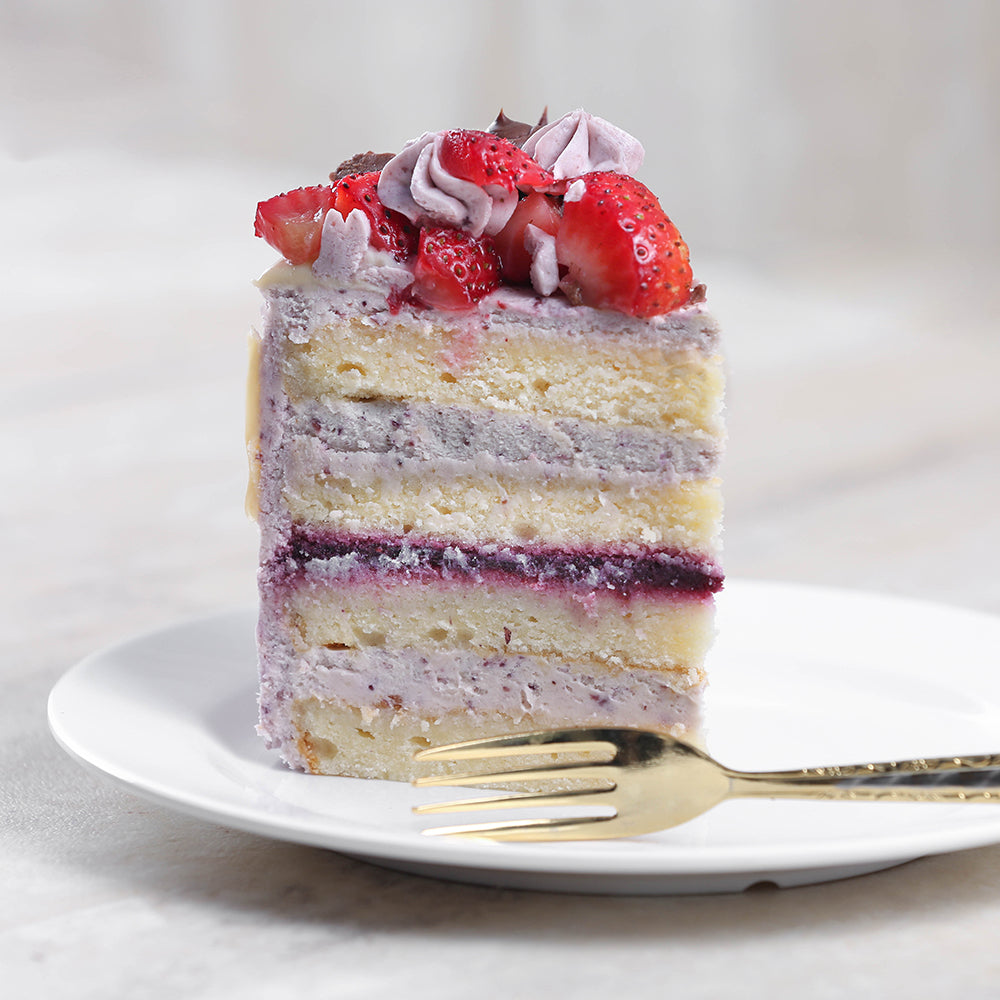 Vanilla Berry Cake