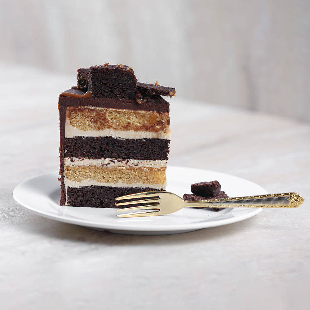 Brownie Caramel Cake