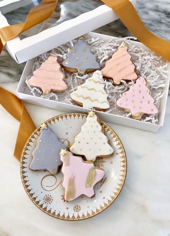 Joyful Tree Cookies
