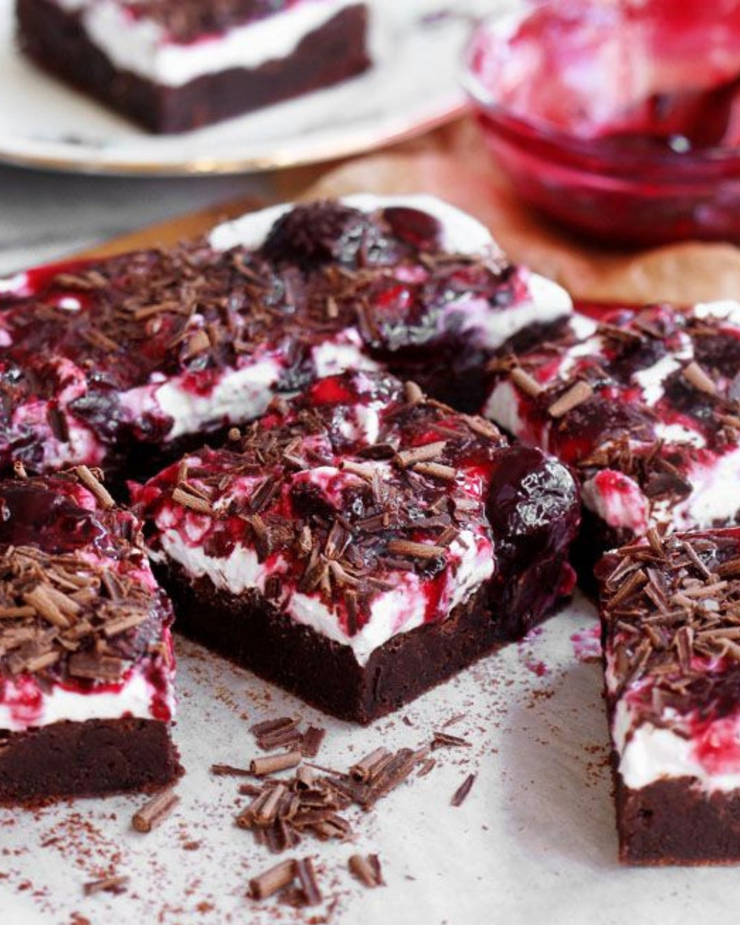 Black Forest Brownies