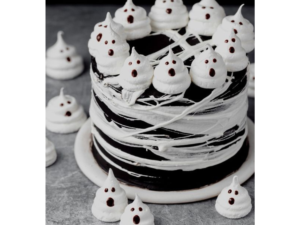 Ghost Hunter Halloween Cake