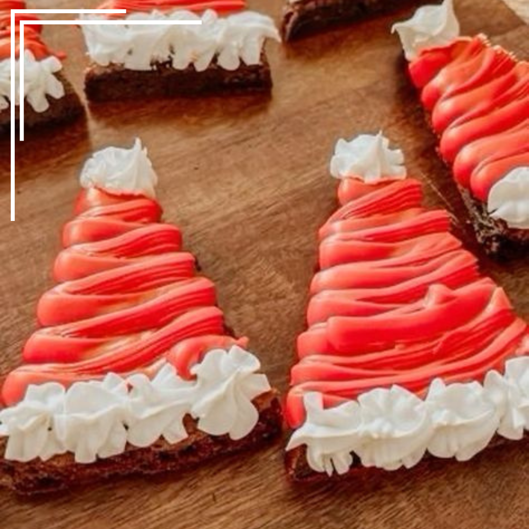 Santa Brownies