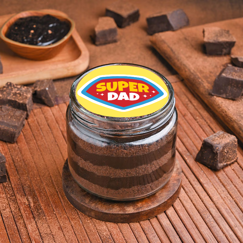 Super Hero Cake Jar