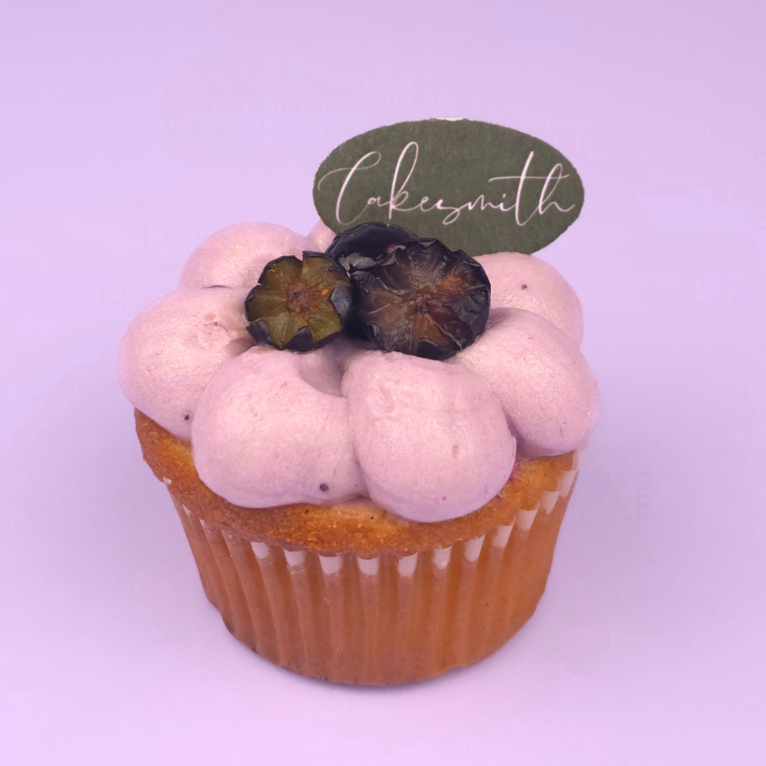 Blueberry Lemon Bliss Cupcake