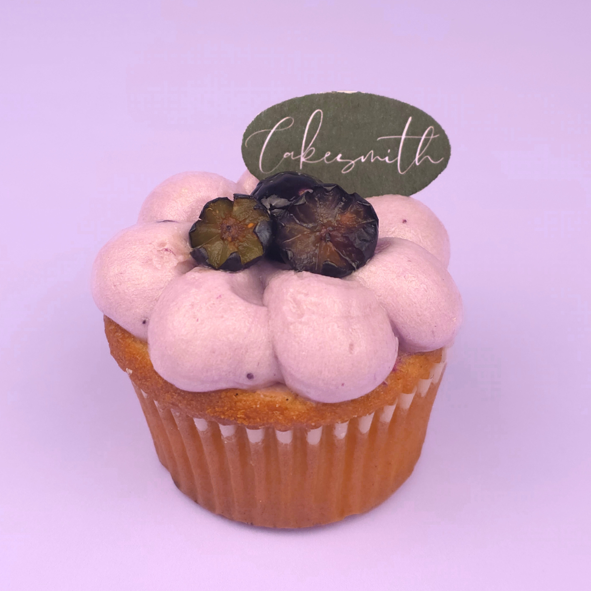 Blueberry Lemon Bliss Cupcake