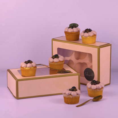 Blueberry Lemon Bliss Cupcake