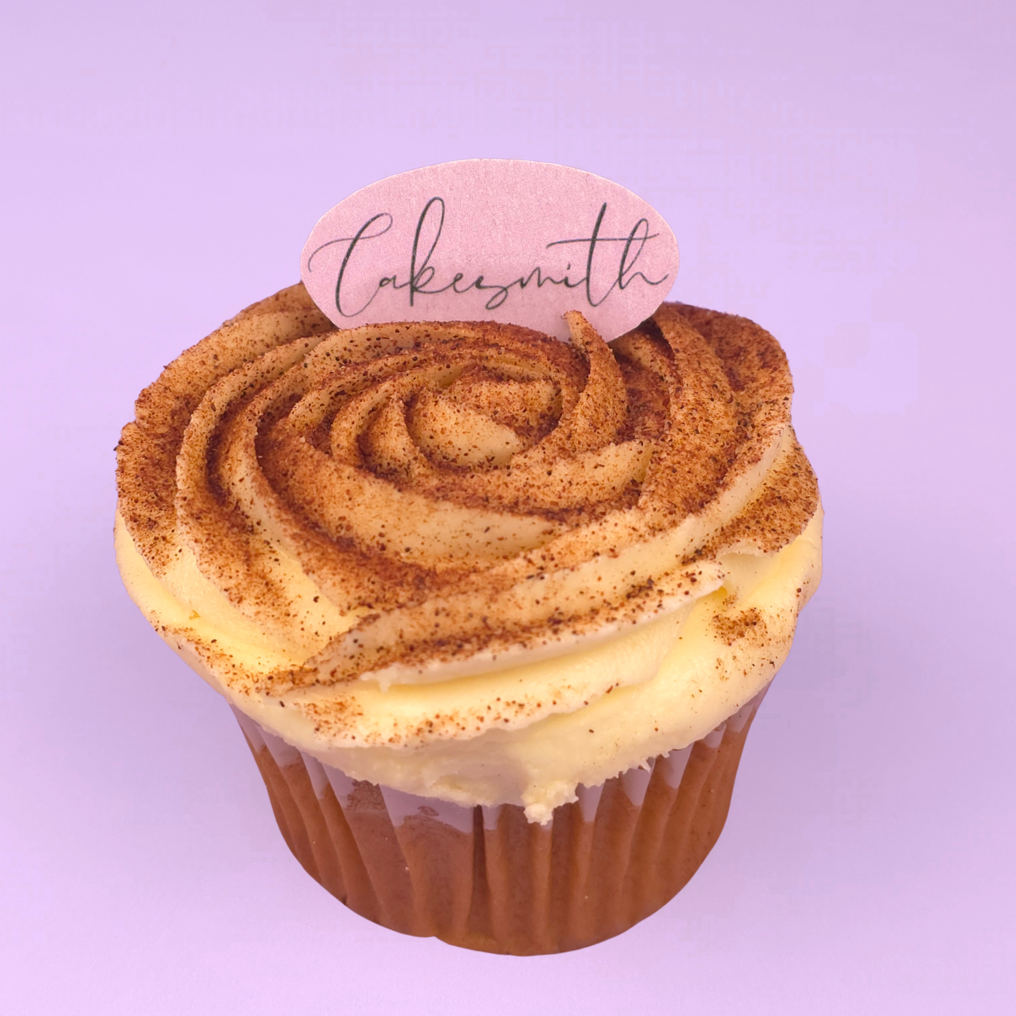 Cinnamon Crème Cupcake