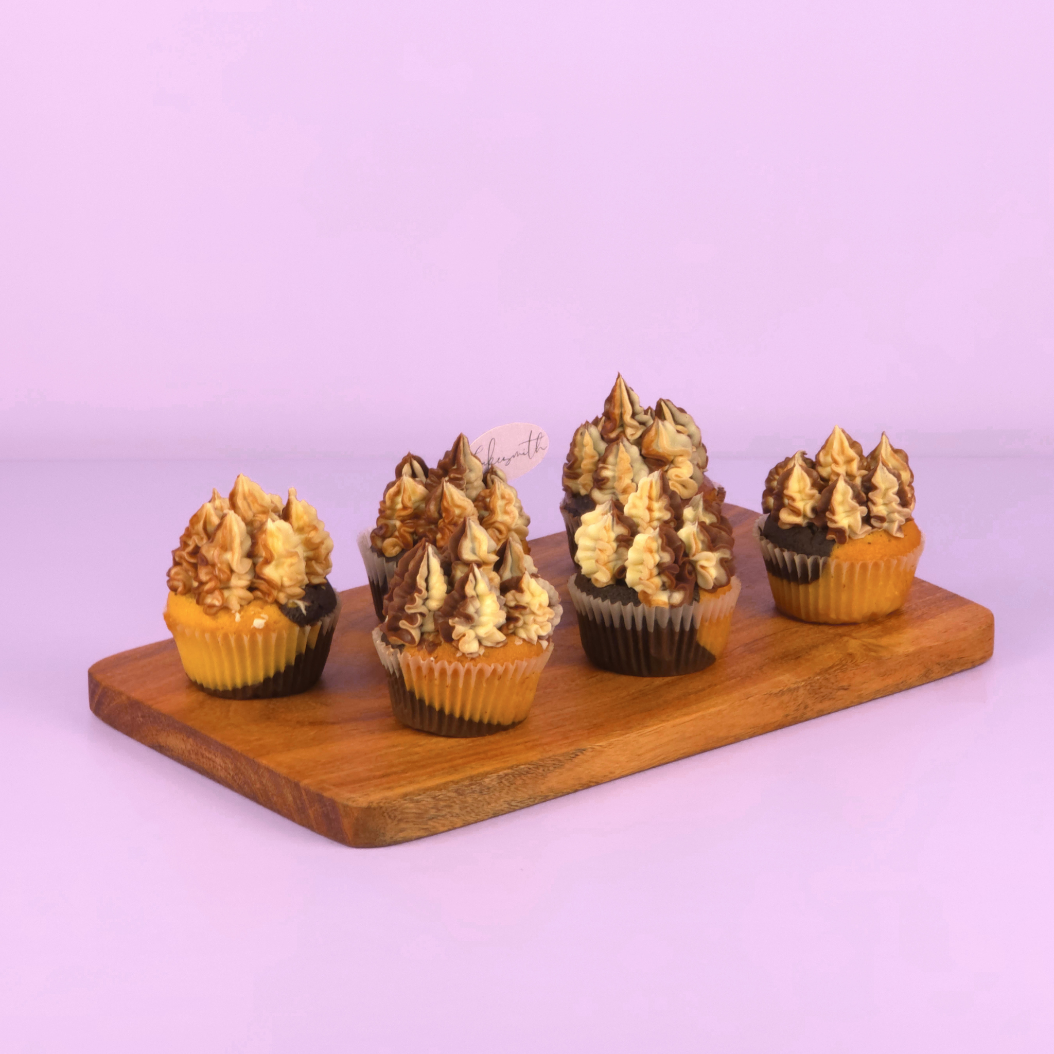 Marble Velvet Cupcake