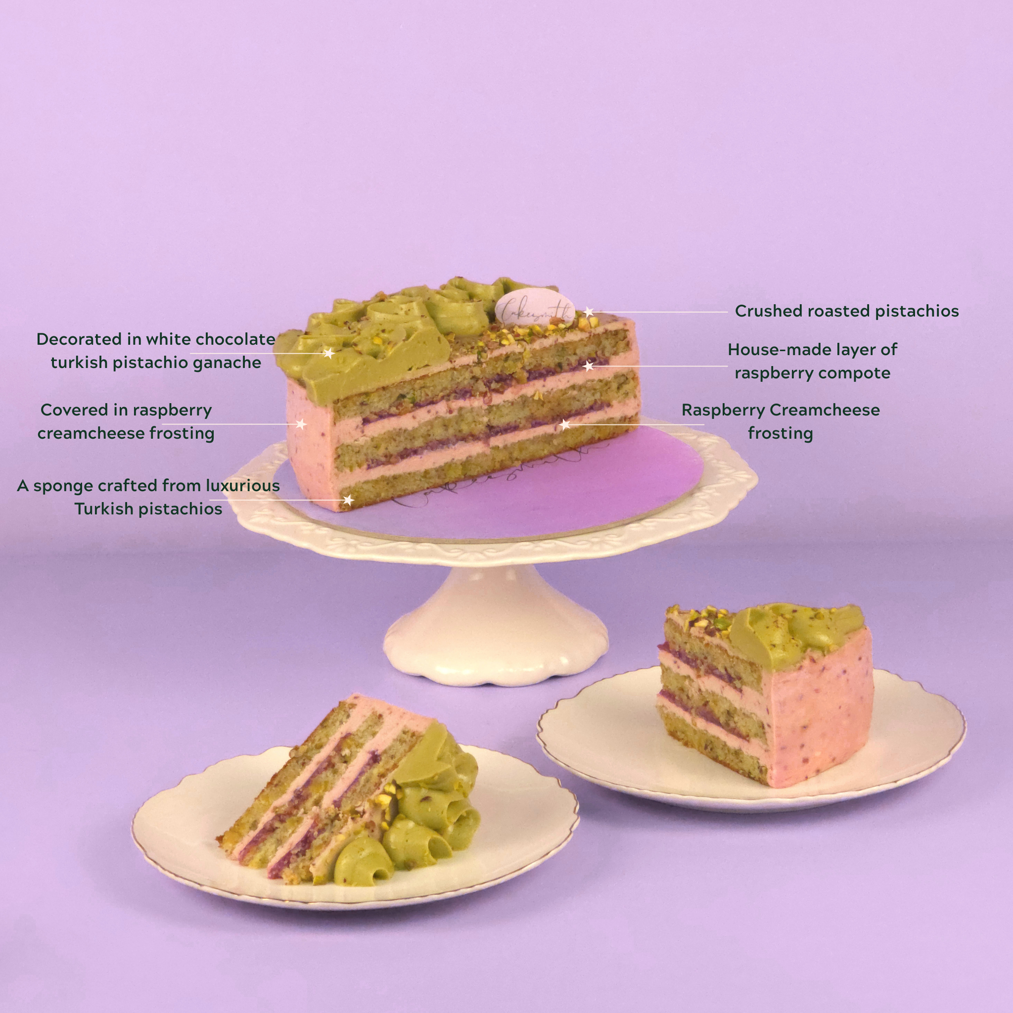 The Atelier (Raspberry Pistachio)