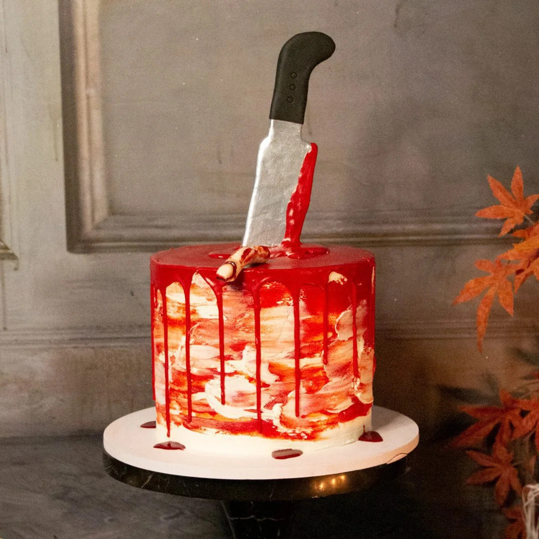 Murder Mystery Halloween Cake