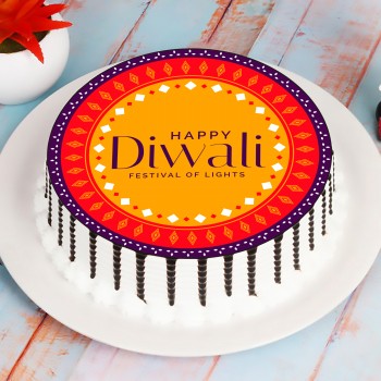 Perfect Diwali Wish Cake