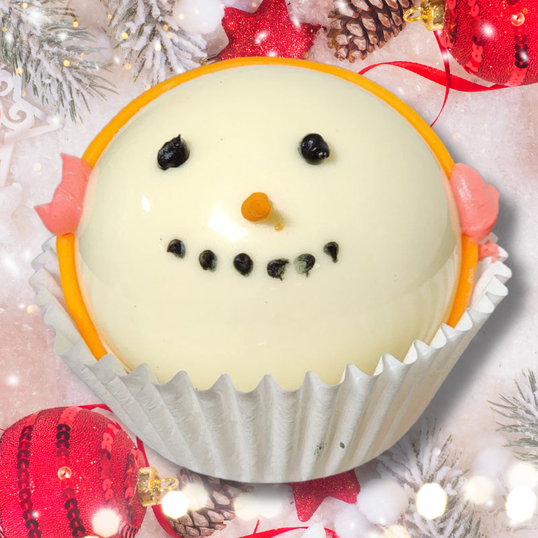 Snowman and the Salted Caramel Hot Chocolate Bomb