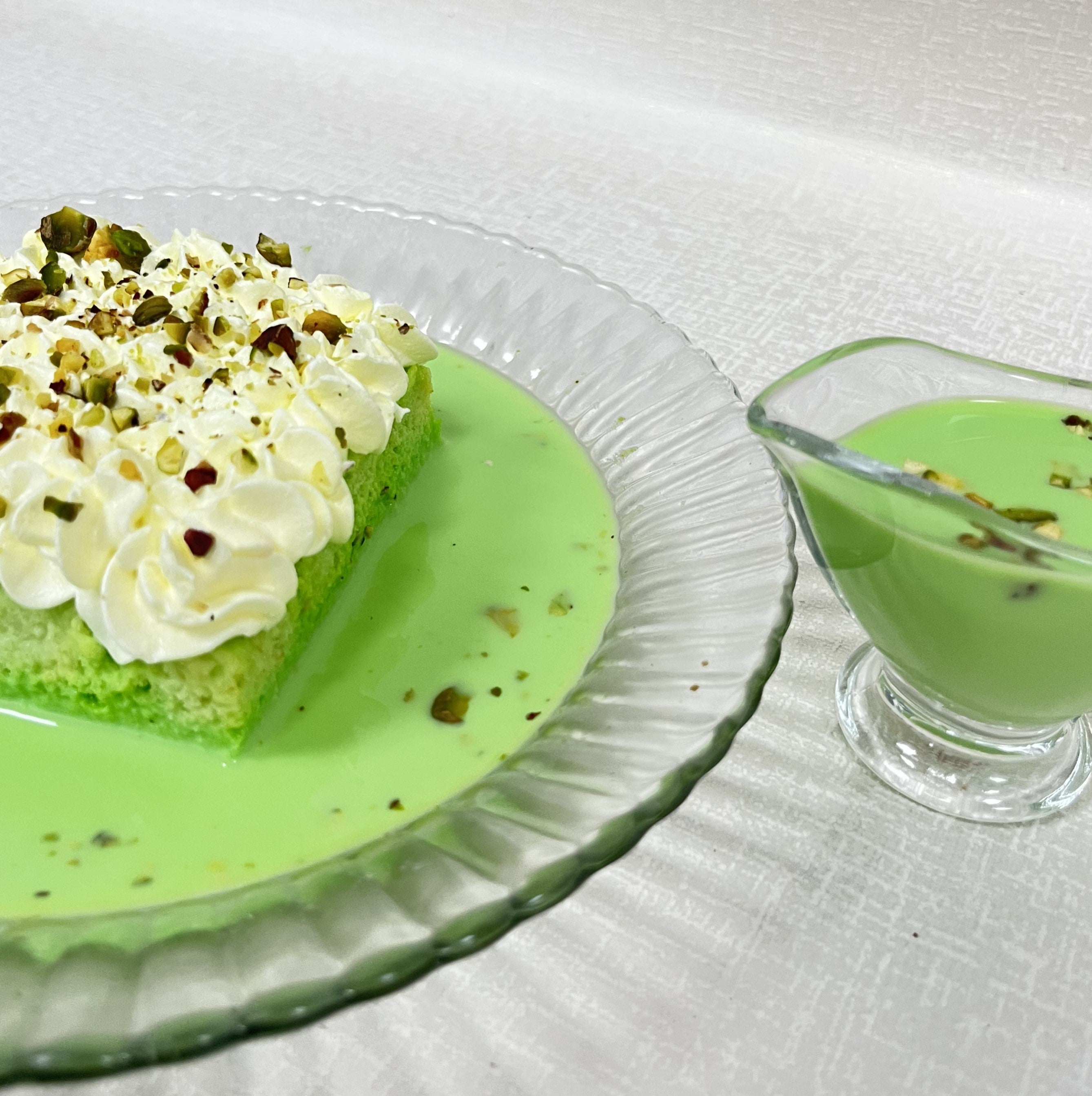 Pistachio Milk Cake