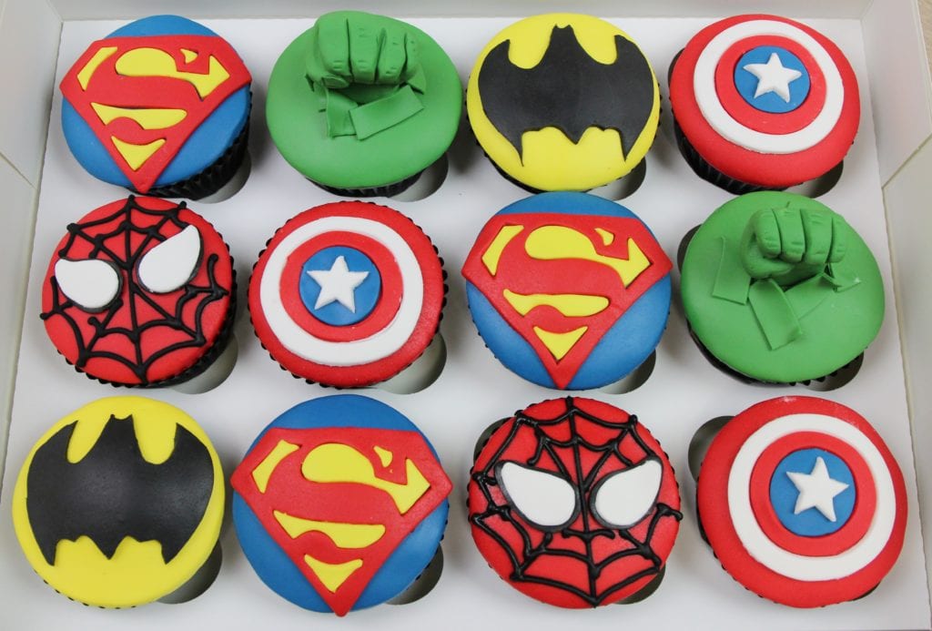 Marvel Superhero Cupcakes