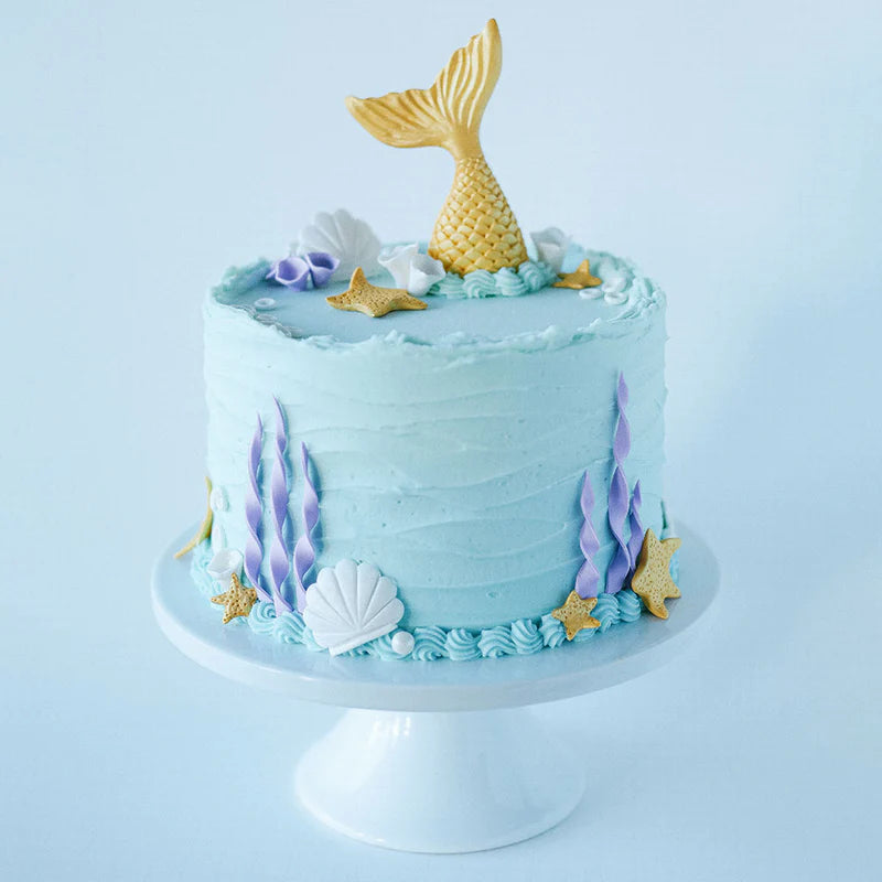Blue &amp; Pastel Mermaid Babycake